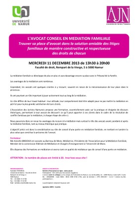 Programme et informations pratiques