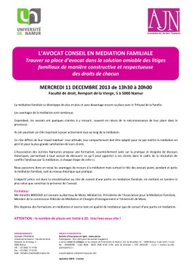 Programme et informations pratiques